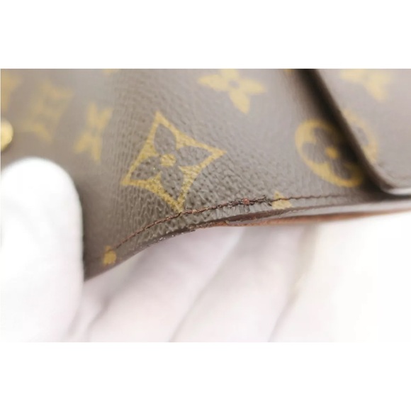 Authentic LOUIS VUITTON Monogram Portefeiulle Elise Leather Wallet #26663 - Picture 7 of 16